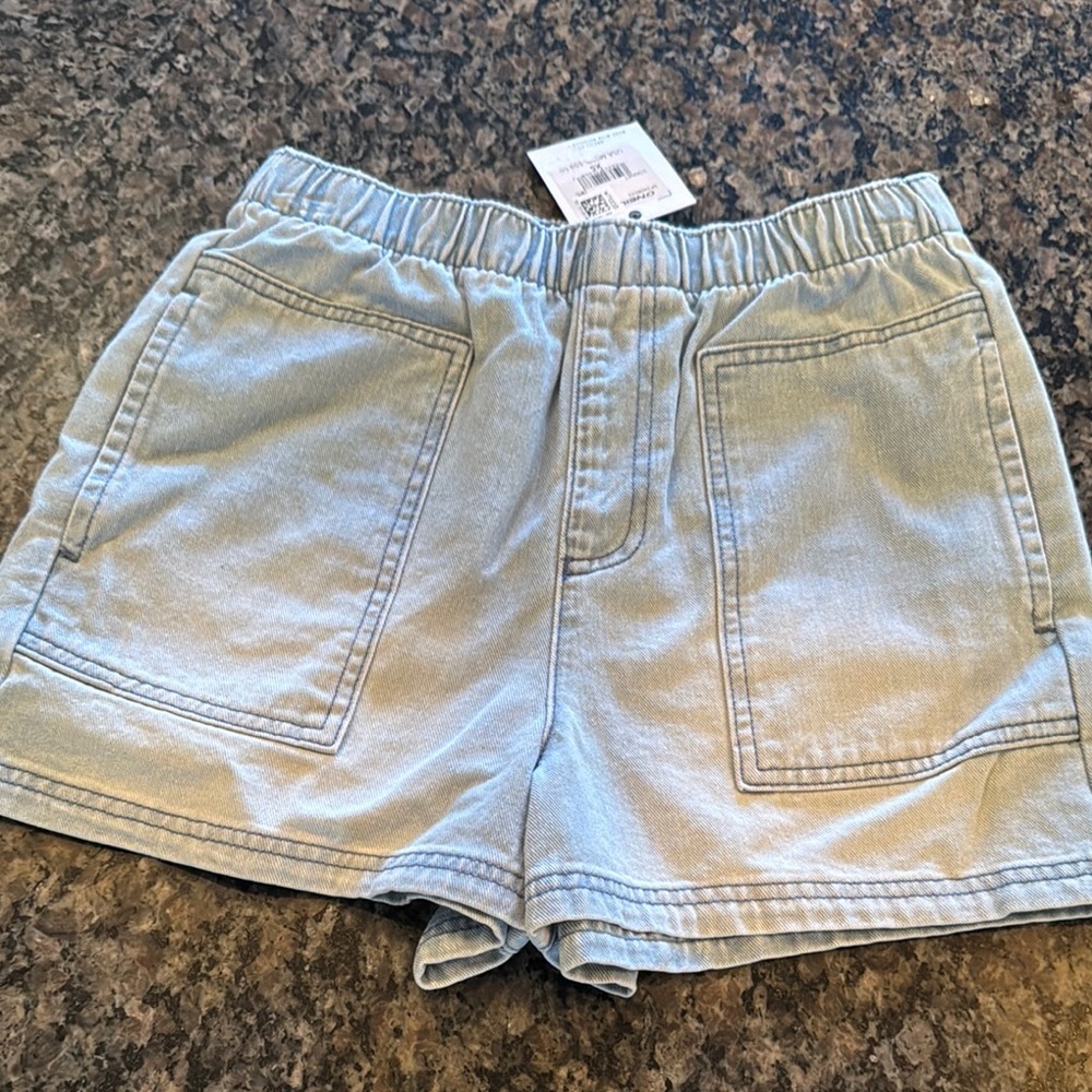 O'Neill light wash pull on Women's Light Blue Shorts NWT XS - Picture 11 of 12